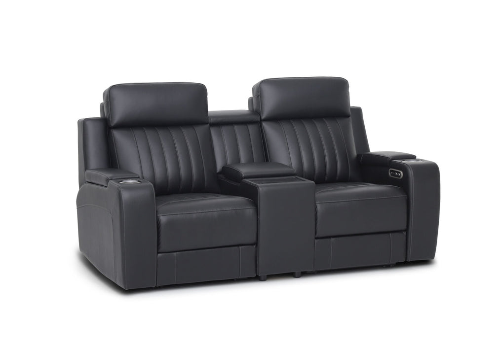 Julius 2-Seater Leather Power Reclining Loveseat