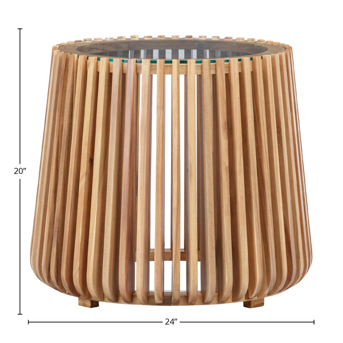 Sora Side Table -  Natural