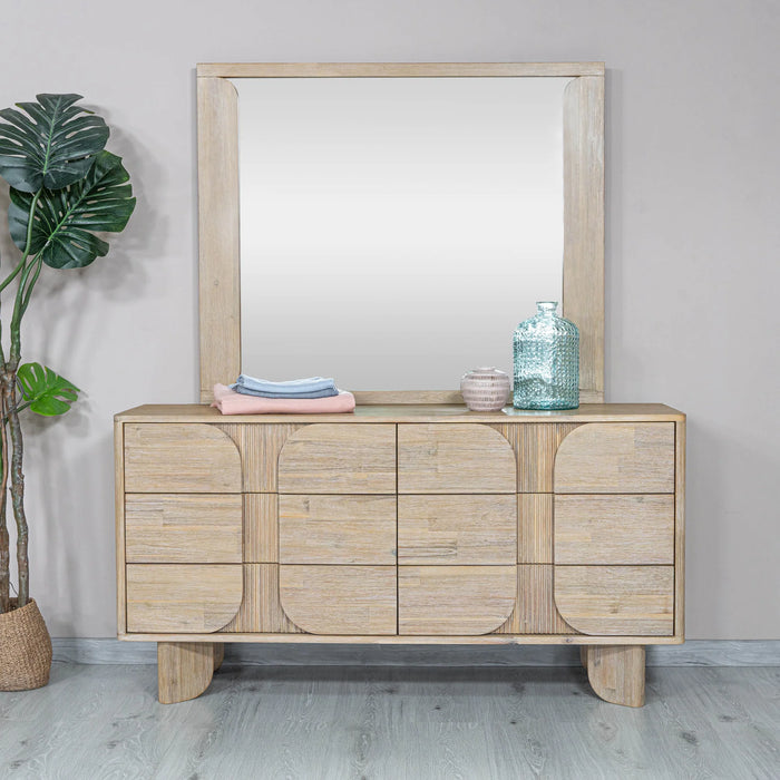 Sage 6 Drawer Dresser