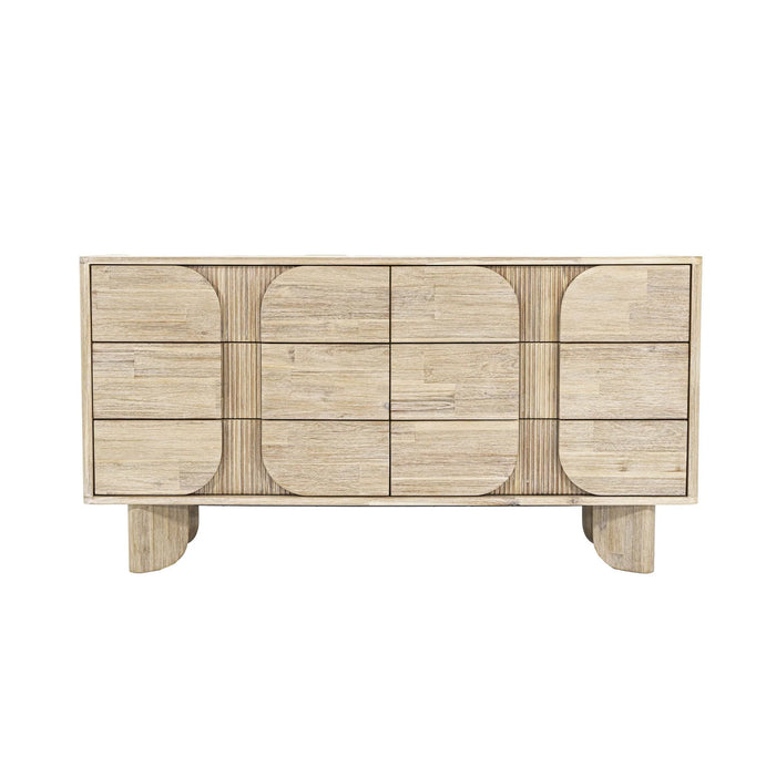 Sage 6 Drawer Dresser
