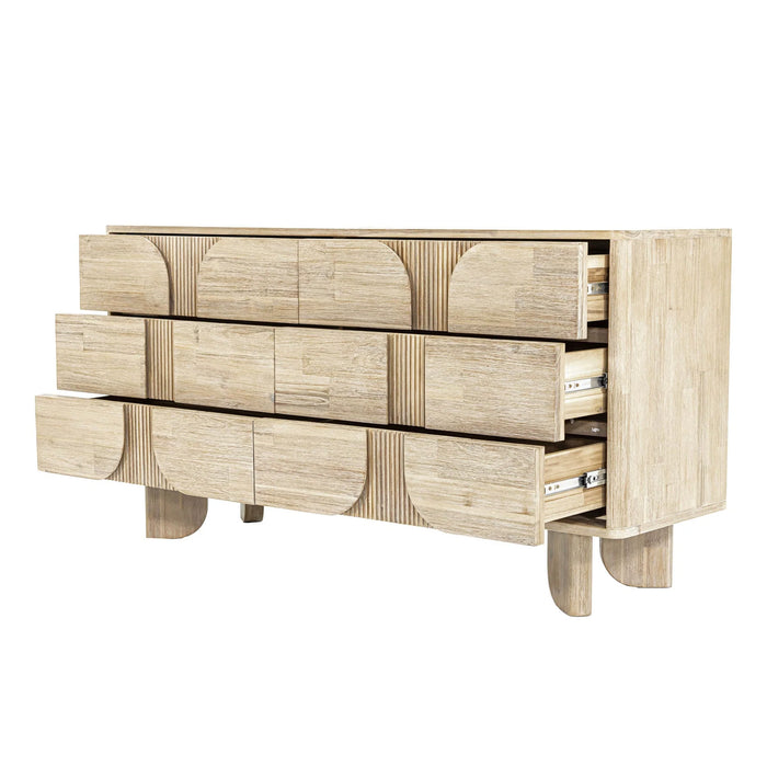 Sage 6 Drawer Dresser
