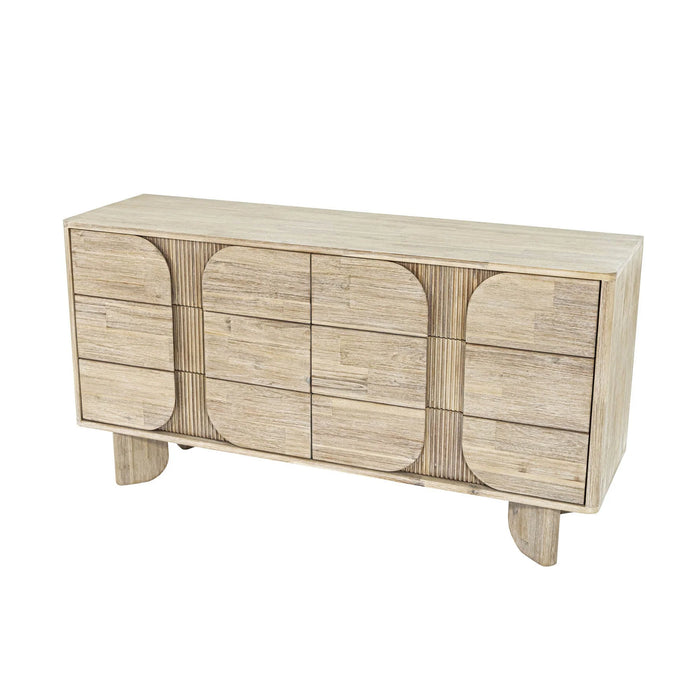 Sage 6 Drawer Dresser
