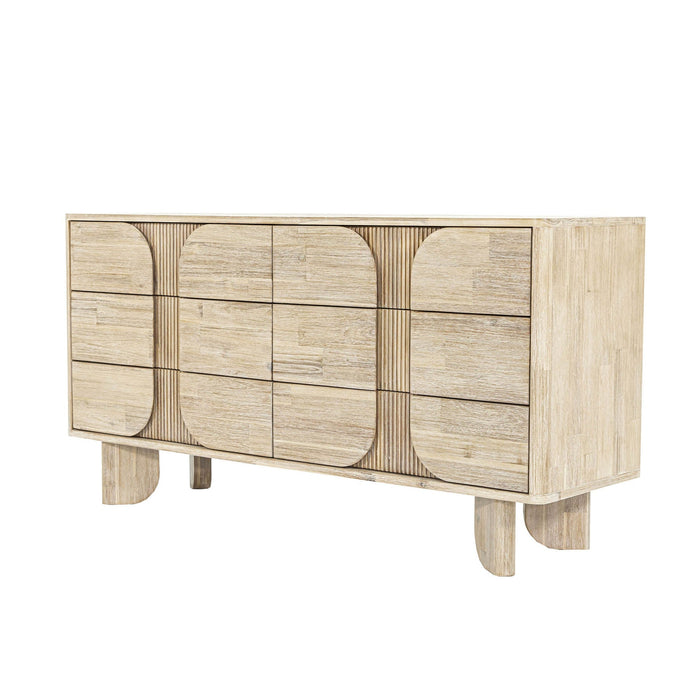 Sage 6 Drawer Dresser
