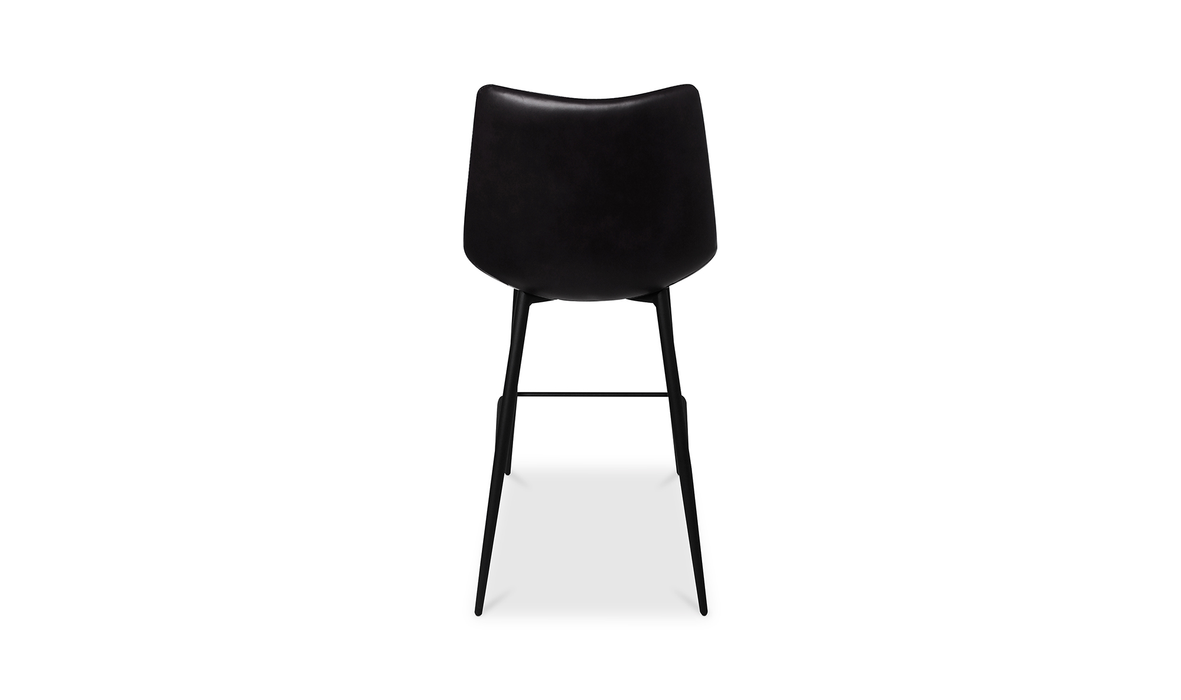 Alibi Counter Stool Matte Black - Set Of Two