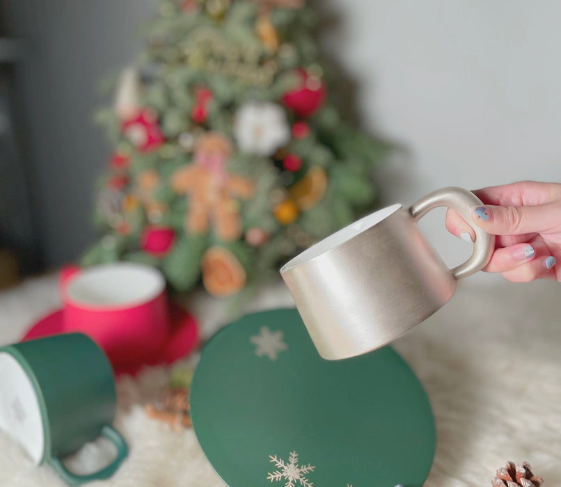 16 KAI SILVER MUG-300ml