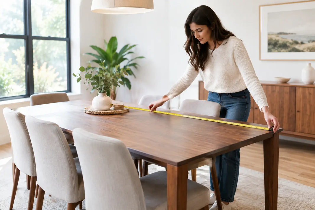 How to Choose Dining Table Size for Your Room