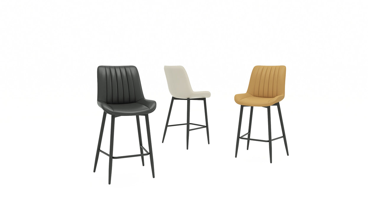 Delilah Counter Stool Black