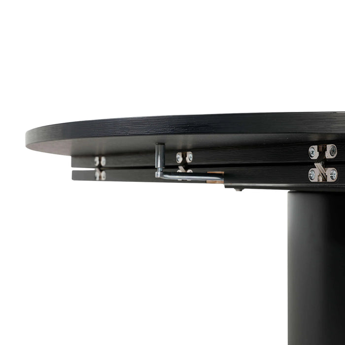 Square-Up Extension Dining Table - Black