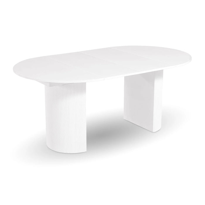Oval Nest Dining Table - White Base