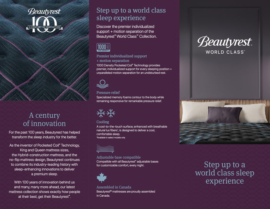 Beautyrest World Class Esme Medium Mattress - Queen