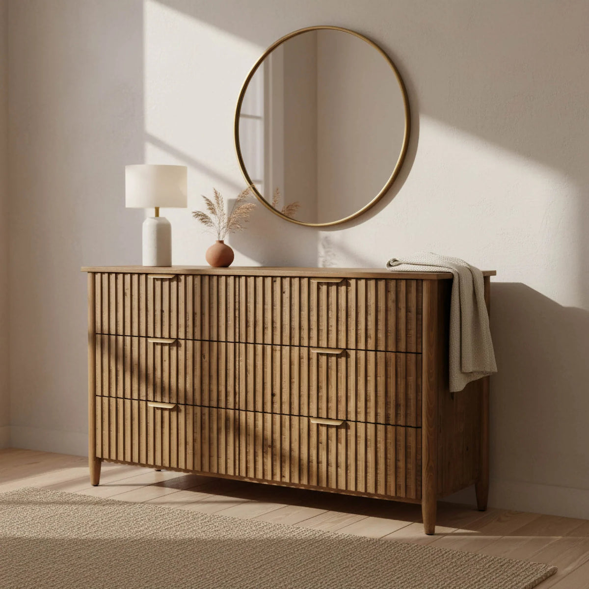 Rowen 6 Drawer Dresser-zoom-2