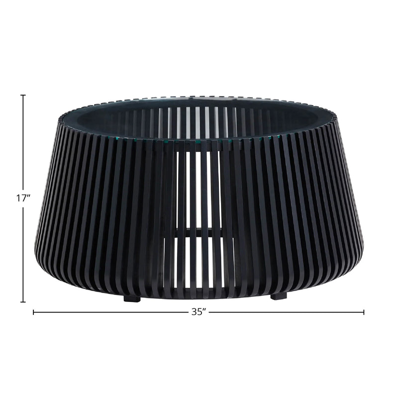 Sora Coffee Table - Black-zoom-