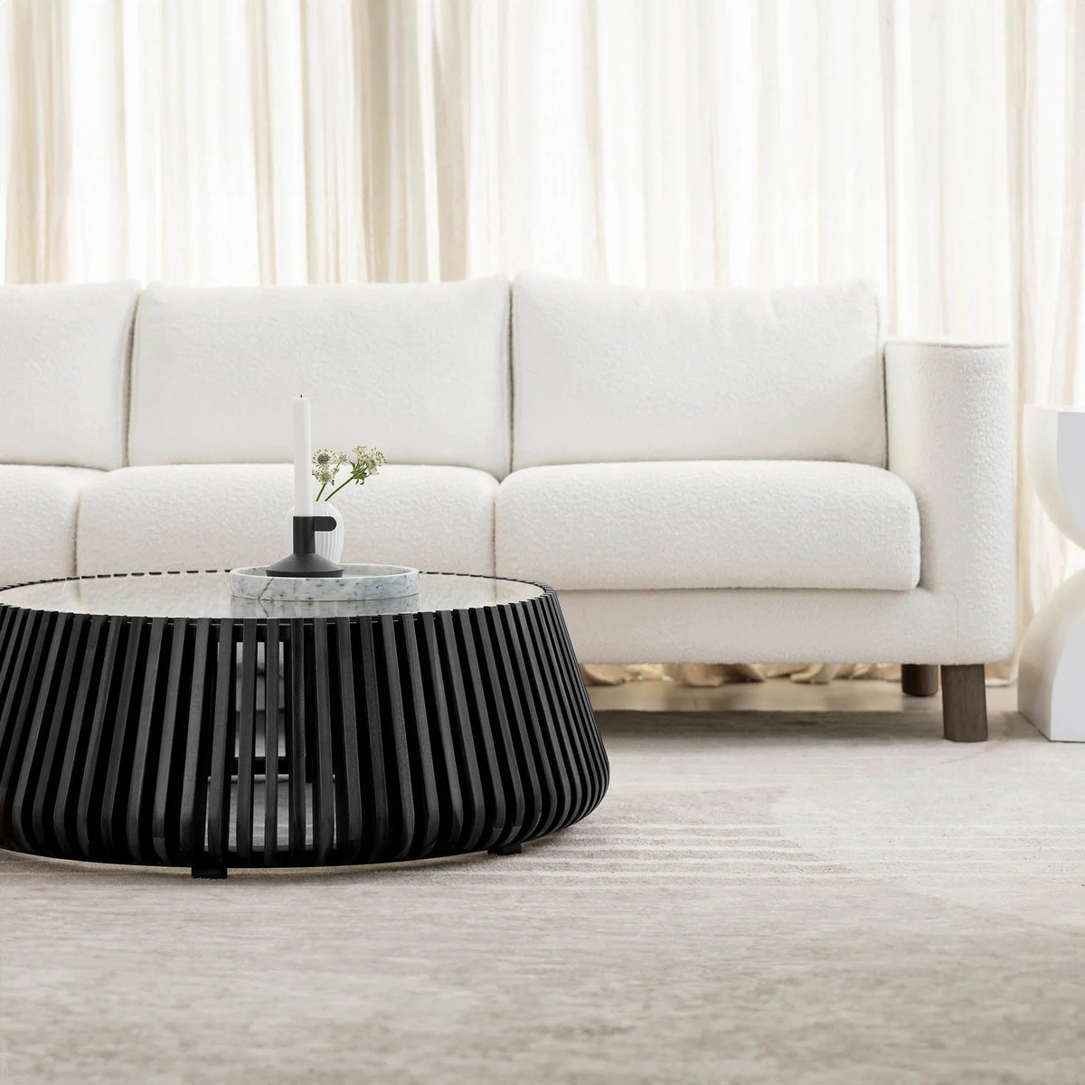 Sora Coffee Table - Black-2