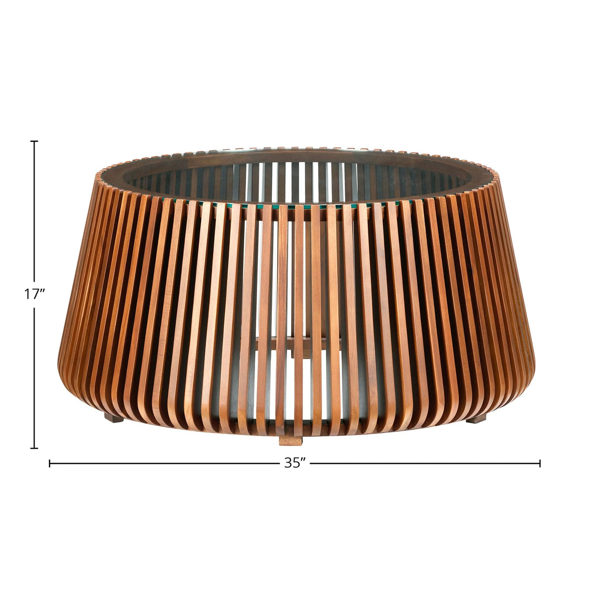 Sora Coffee Table - Brown-zoom-4