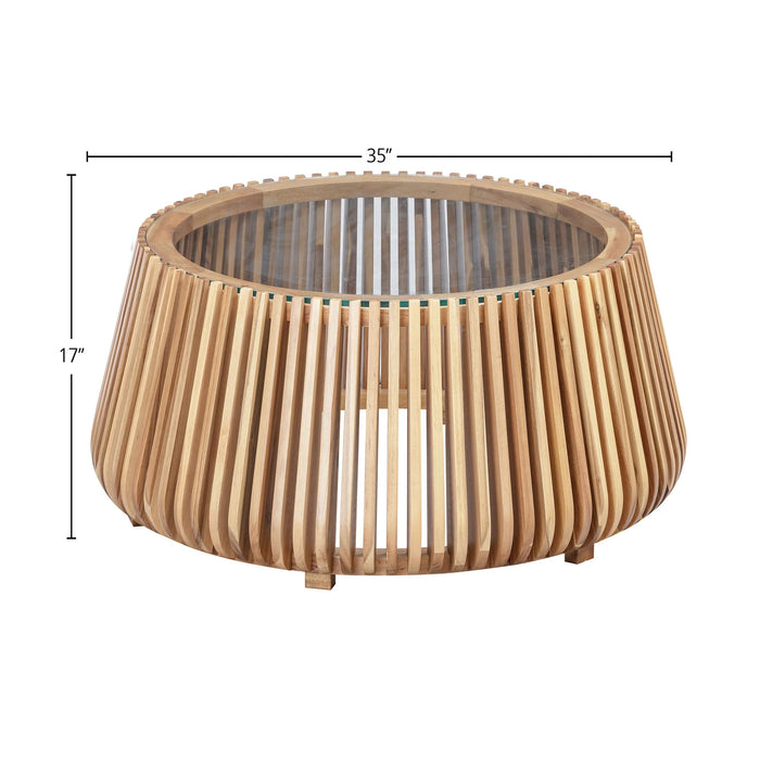 Sora Coffee Table - Natural