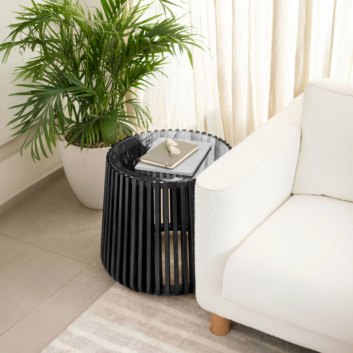 Sora Side Table -  Black-zoom-2