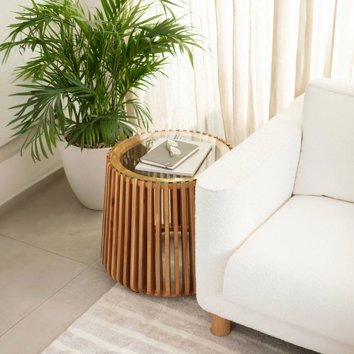 Sora Side Table -  Natural
