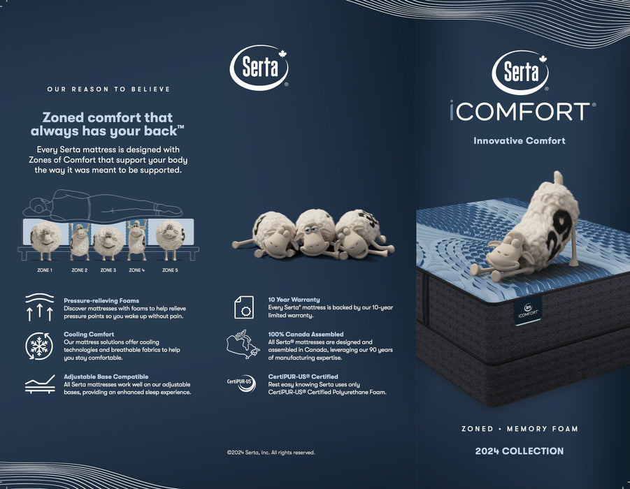 Serta Classic Waltz Plush Mattress - King