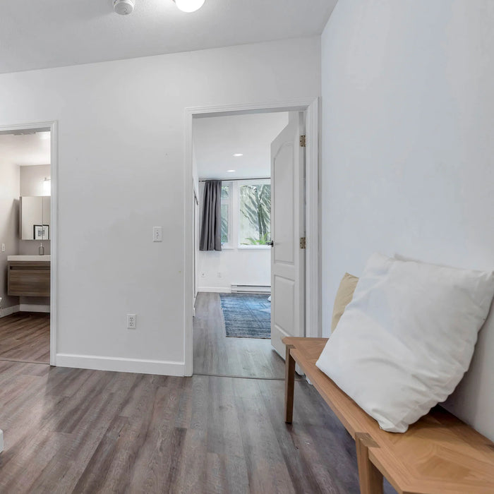 Terra Large Dining Bench W/ Brass