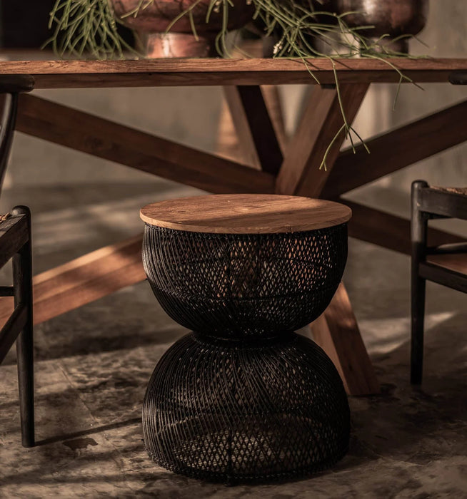 Java Side Table - Black