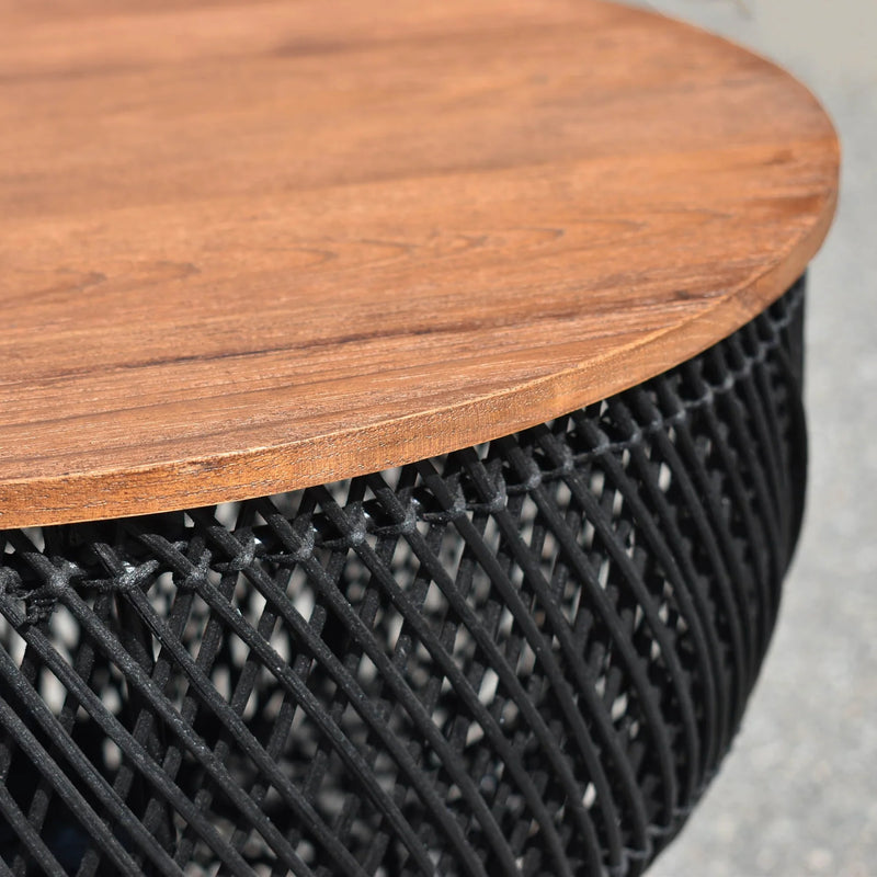 Java Side Table - Black-zoom-