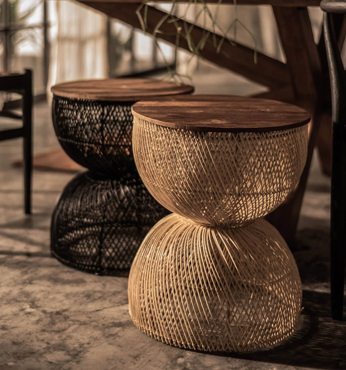 Java Side Table - Beige-zoom-3