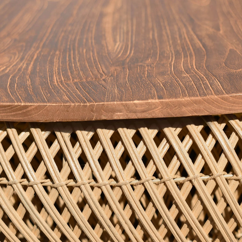 Java Side Table - Beige-zoom-