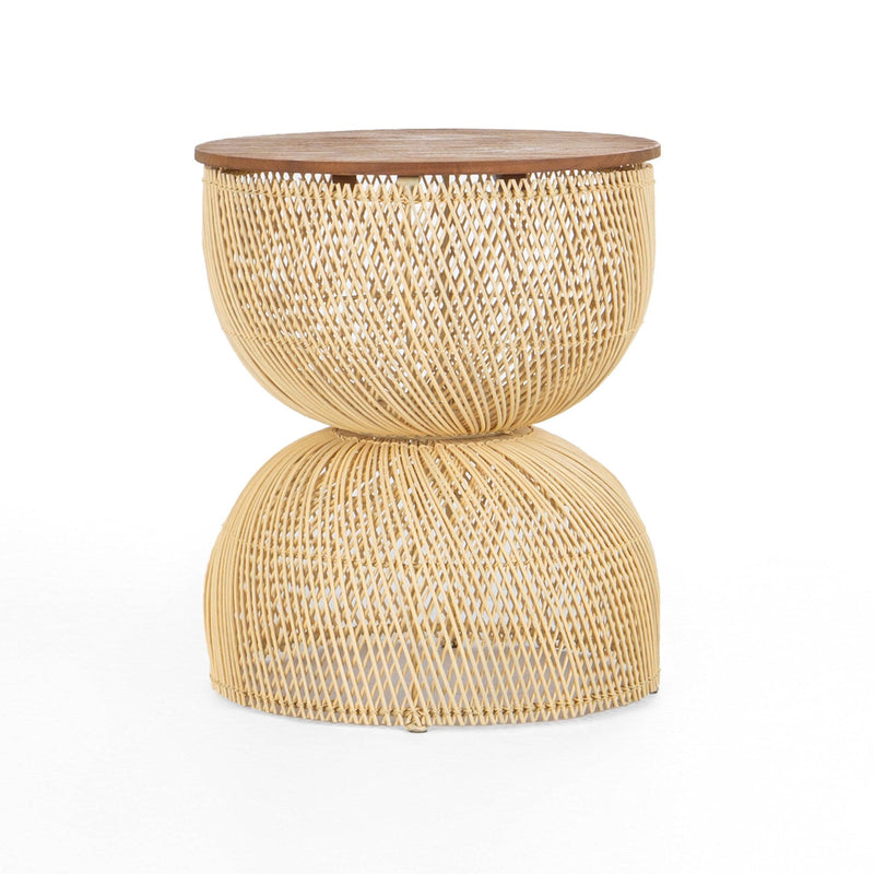 Java Side Table - Beige-zoom-