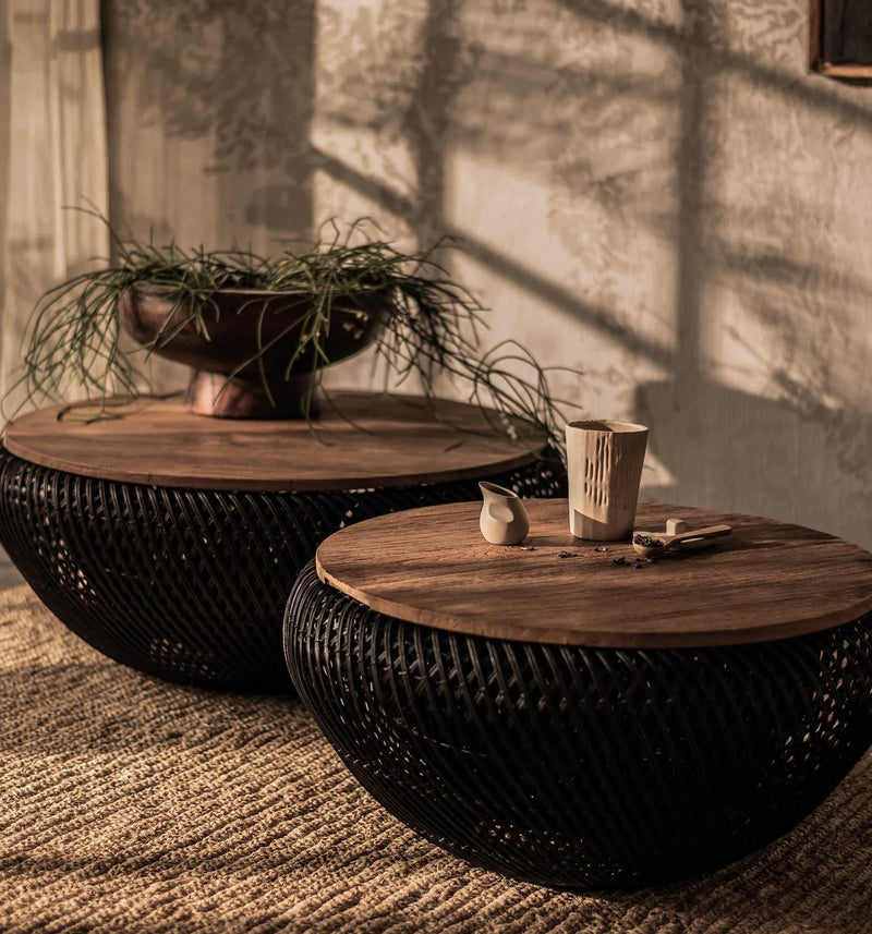 Java Storage Coffee Table - Black-zoom-