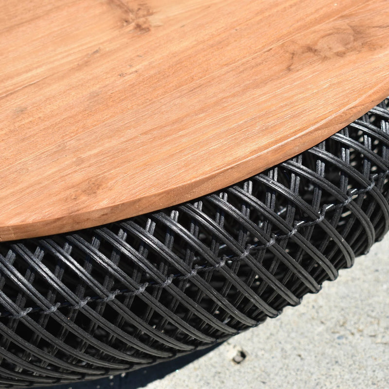 Java Storage Coffee Table - Black-zoom-