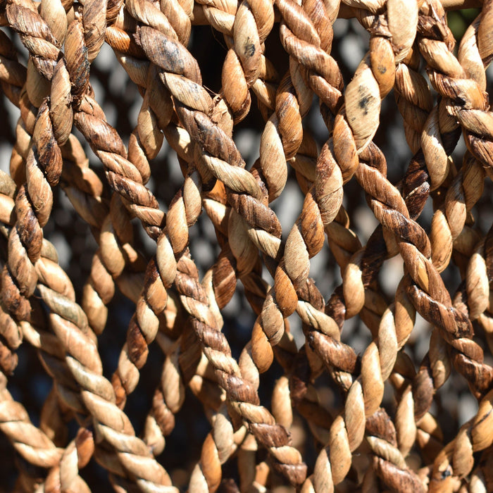 Rattan Storage Side Table - Large