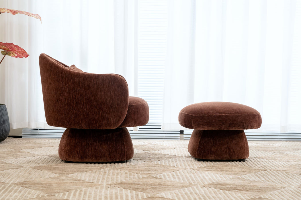 Belina Accent Chair & Stool