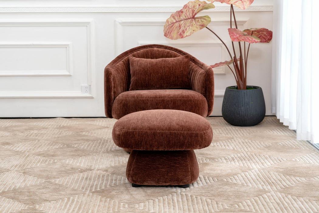 Belina Accent Chair & Stool