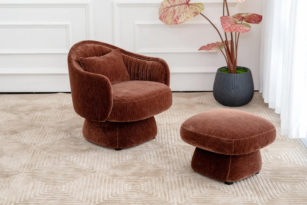 Belina Accent Chair & Stool