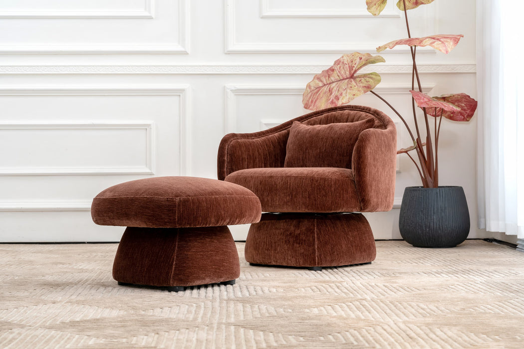 Belina Accent Chair & Stool