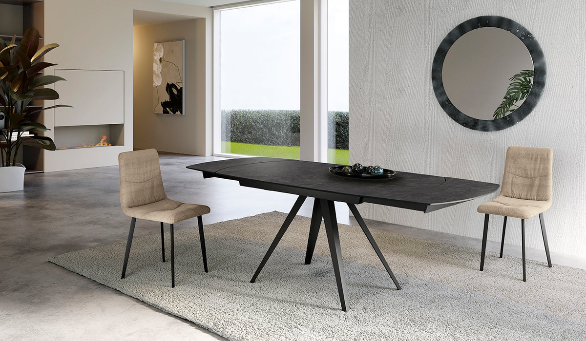 Luna Rotating Extendable Dining Table