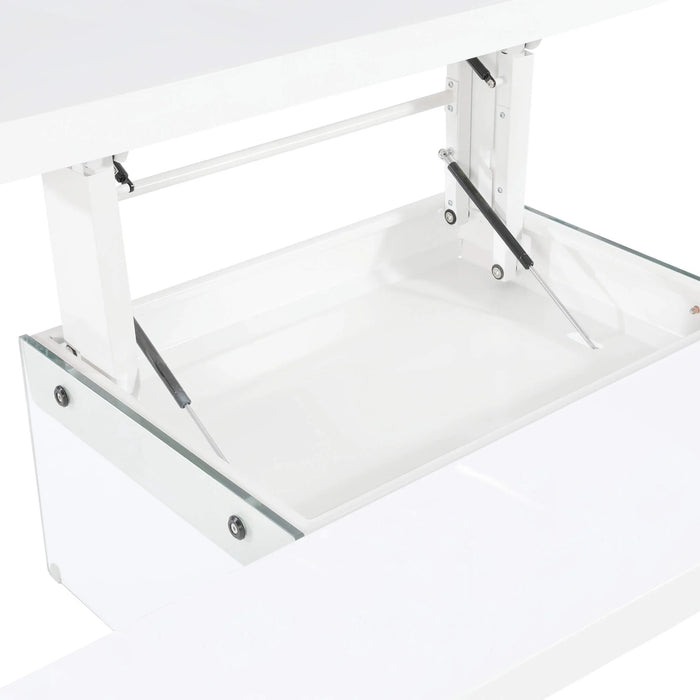 Lift Coffee Table - White