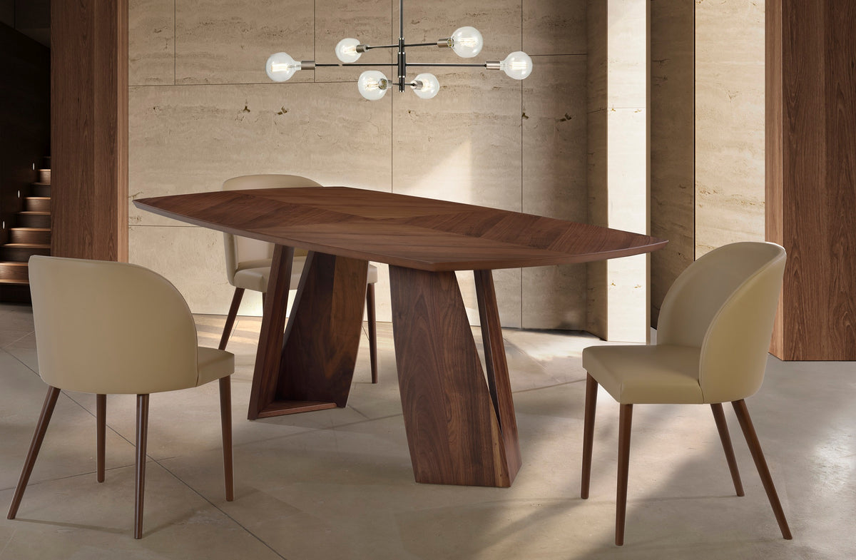 Arc Dining Table Walnut-3