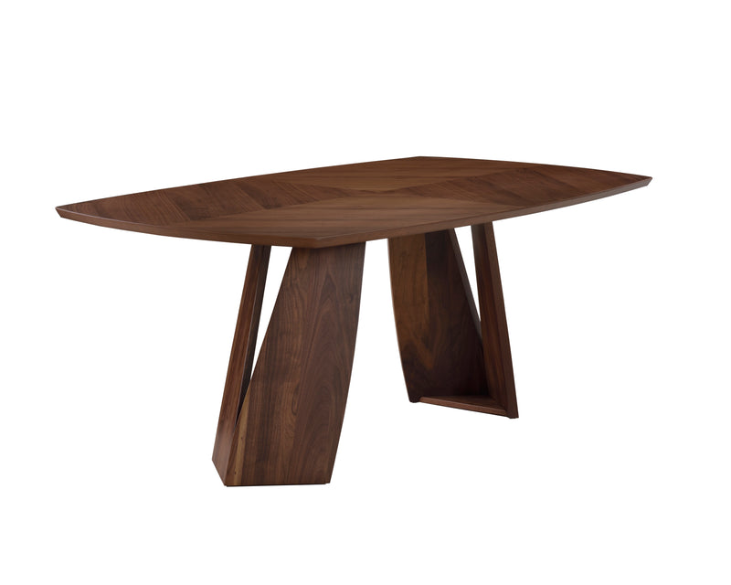 Arc Dining Table Walnut-zoom-
