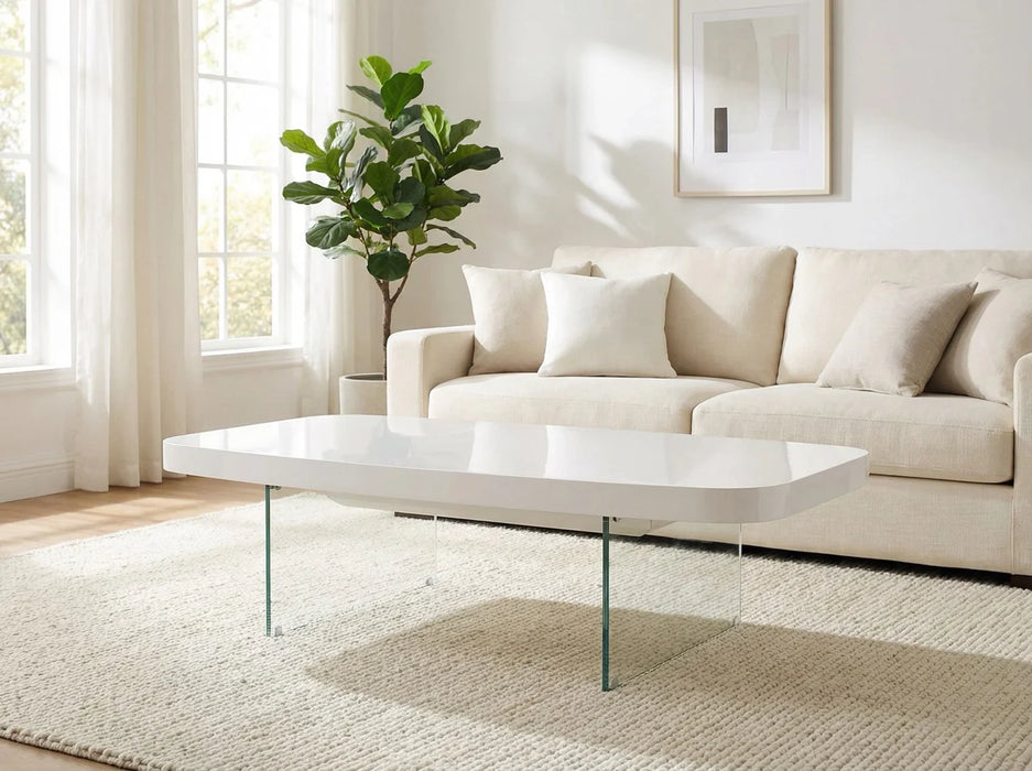 Lift Coffee Table - White