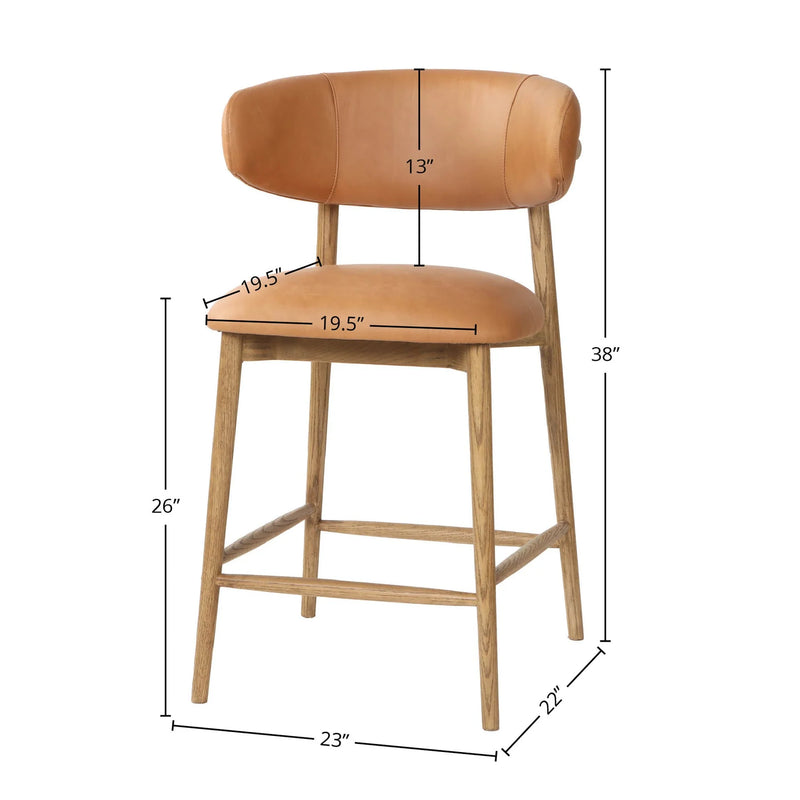 Tate Counter Stool - Natural-zoom-