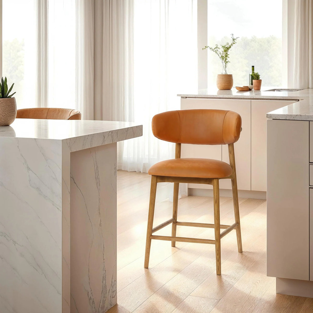 Tate Counter Stool - Natural-2