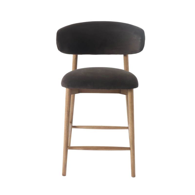 Tate Counter Stool - Black-zoom-