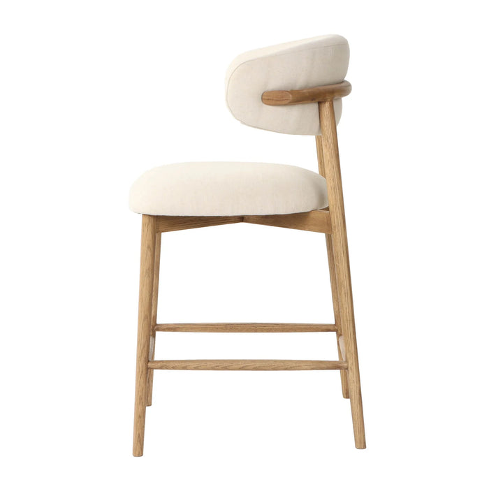 Tate Counter Stool - White