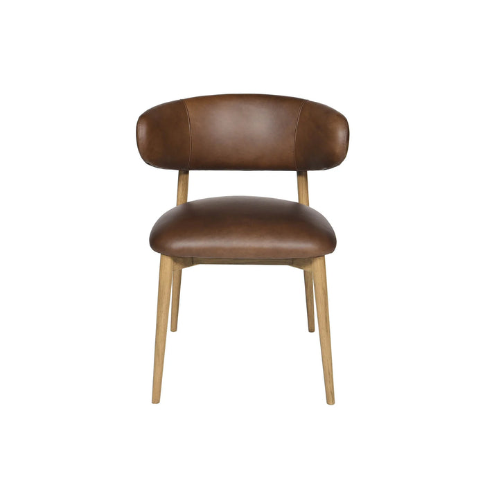 Tate Dining Chair - Dark Brown