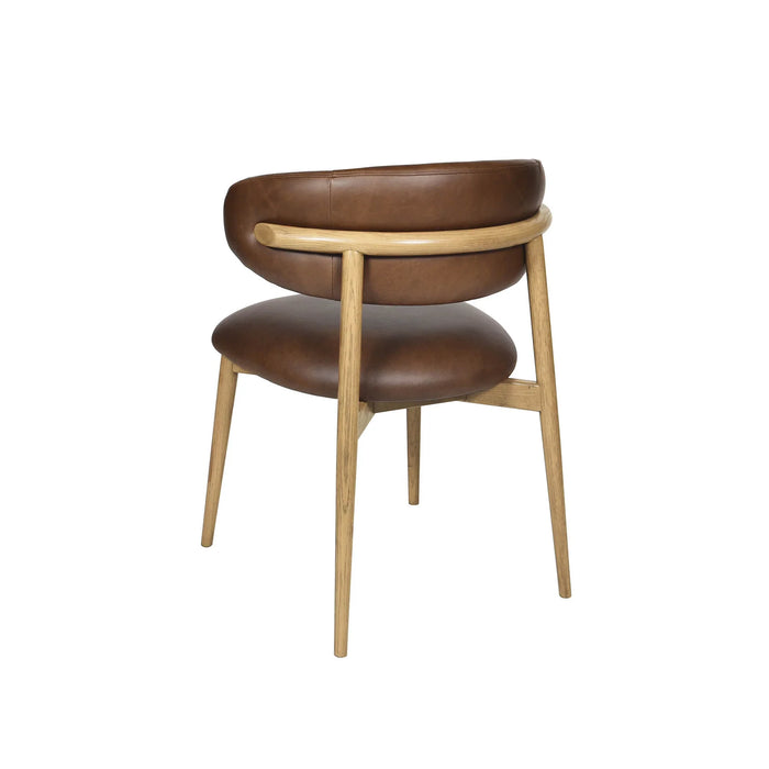 Tate Dining Chair - Dark Brown