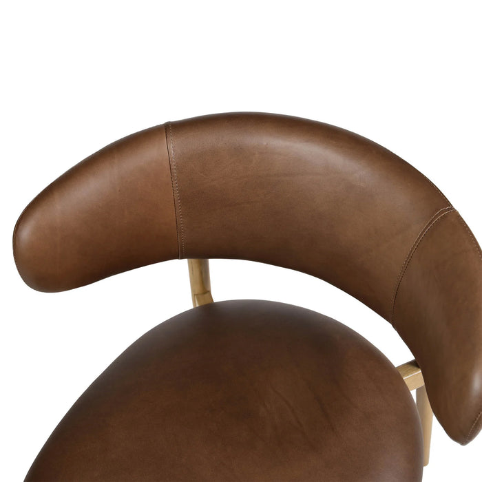 Tate Dining Chair - Dark Brown