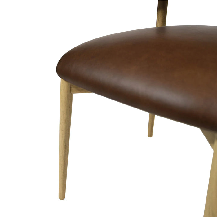 Tate Dining Chair - Dark Brown