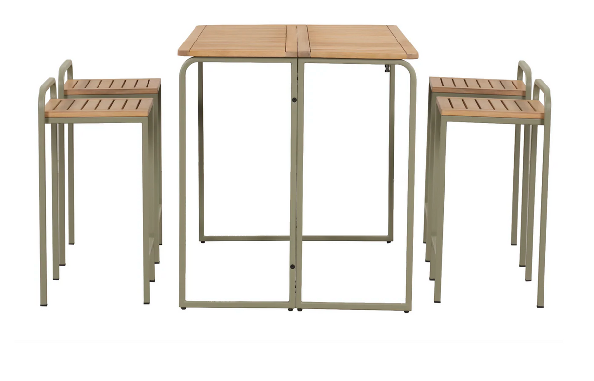 Taryanna Outdoor Dining Set Olive-zoom-2