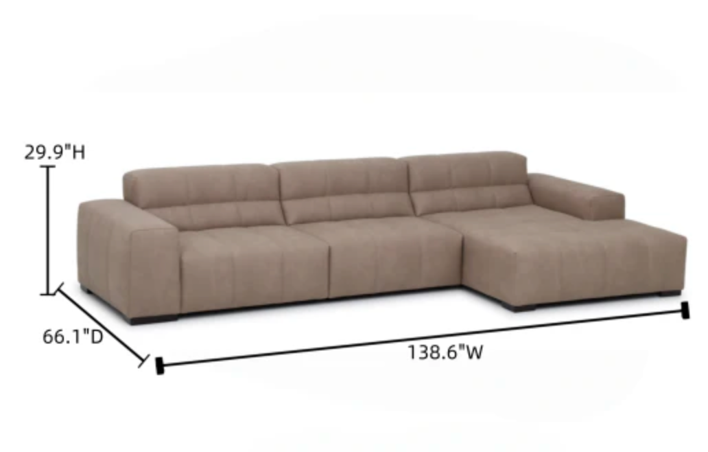 Bella Sectional Sofa
